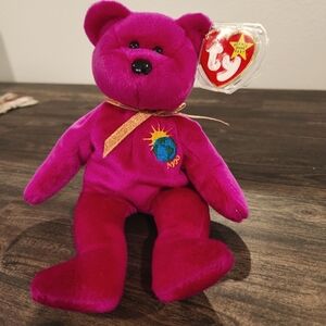 Ty millenium beanie bear.